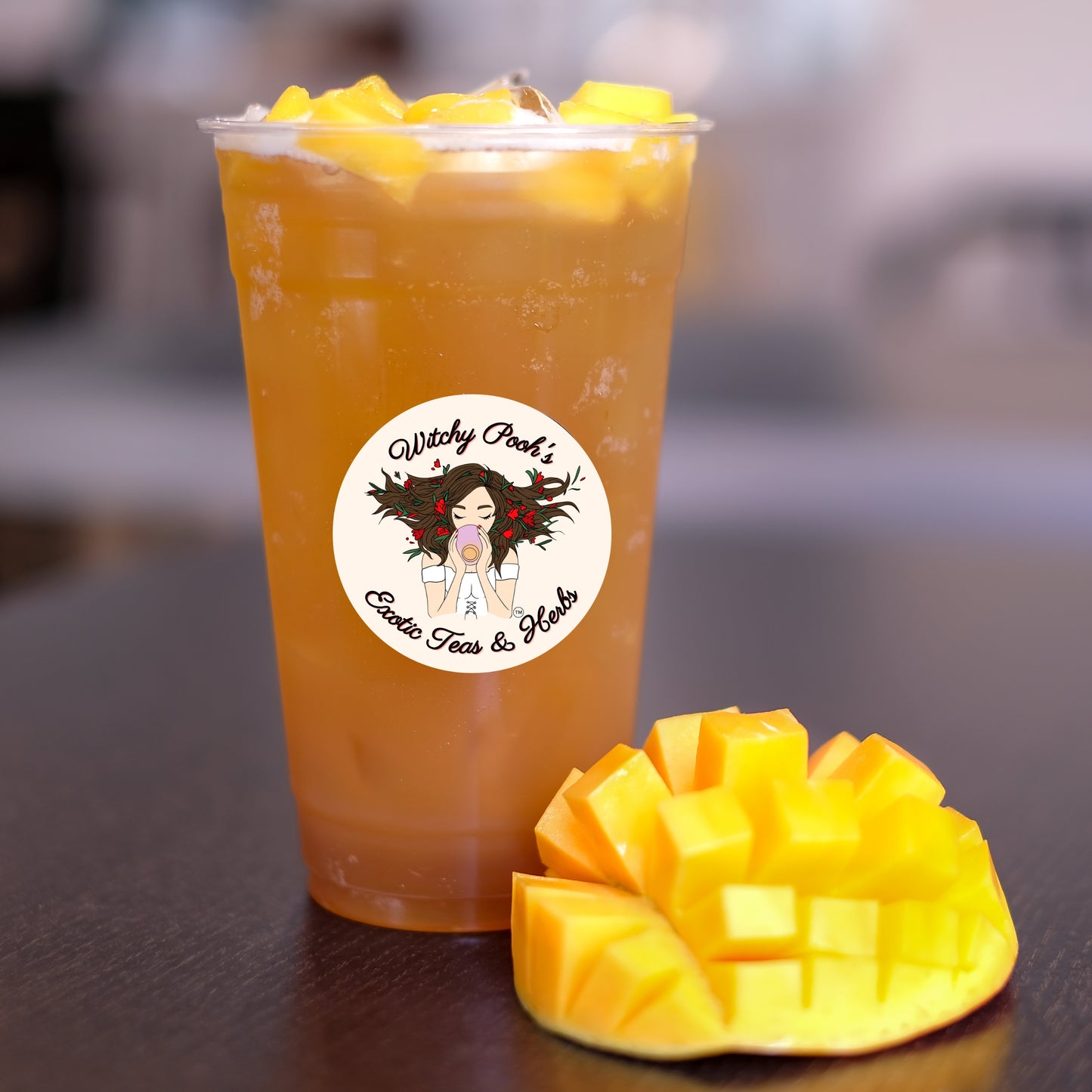 Witchy Pooh's Morning Mango Loose Leaf Mango Fruit Flavored Black Tea