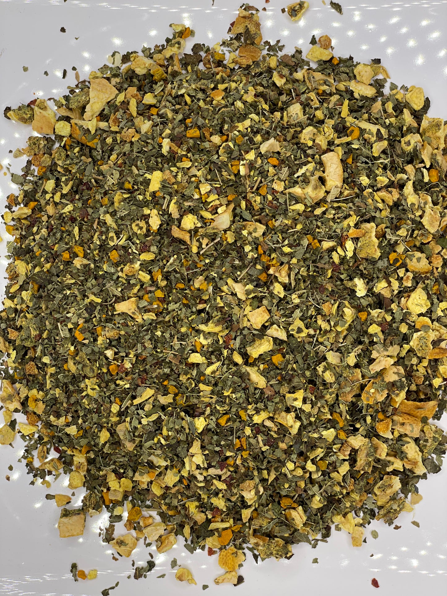 Witchy Pooh's Turmeric Ginger Brew Loose Leaf Herbal Tea, Caffeine Free