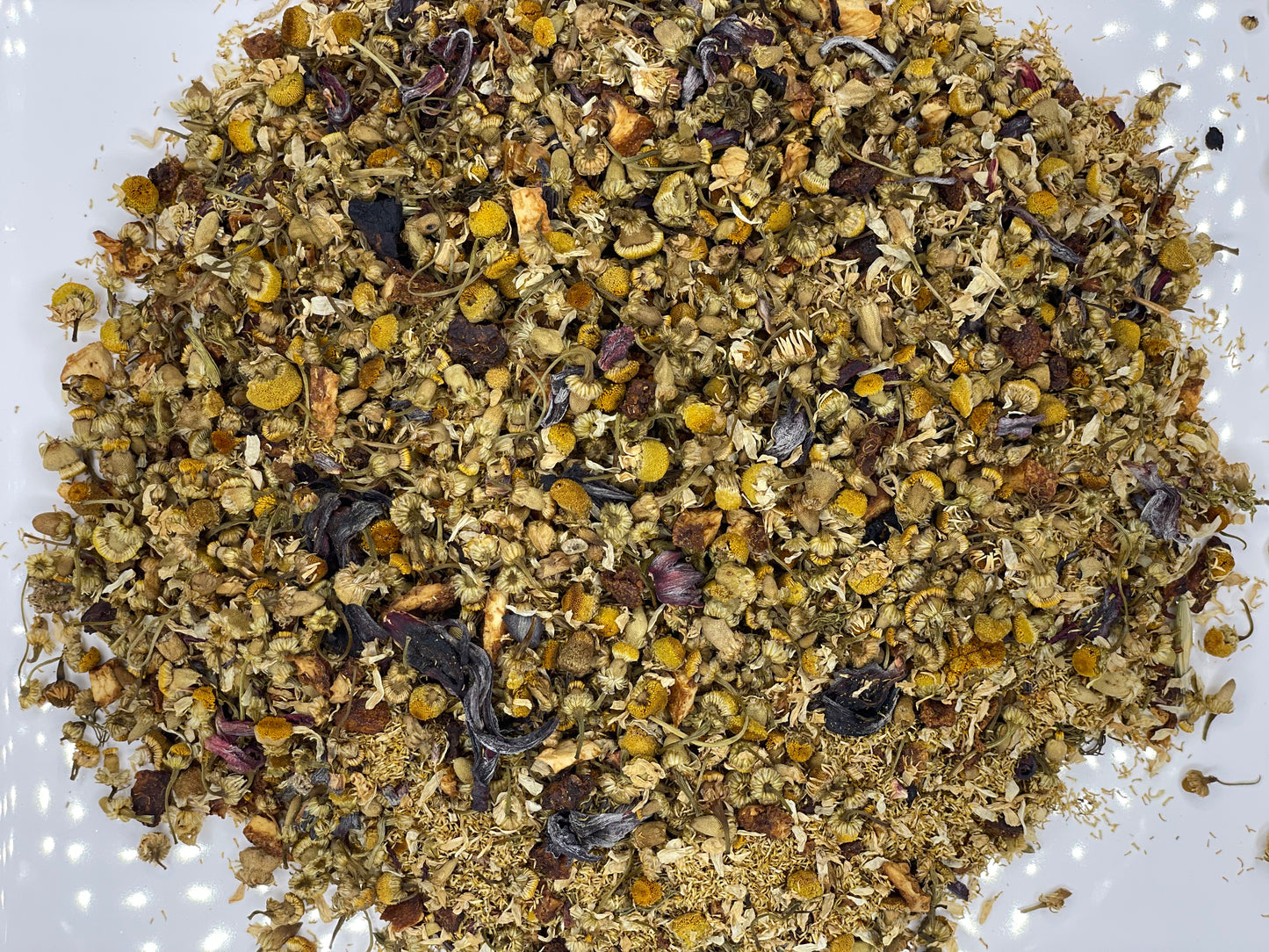 Witchy Pooh's Zing & Zen Loose Leaf Citrus Flavored Chamomile Herbal Tea, Caffeine Free