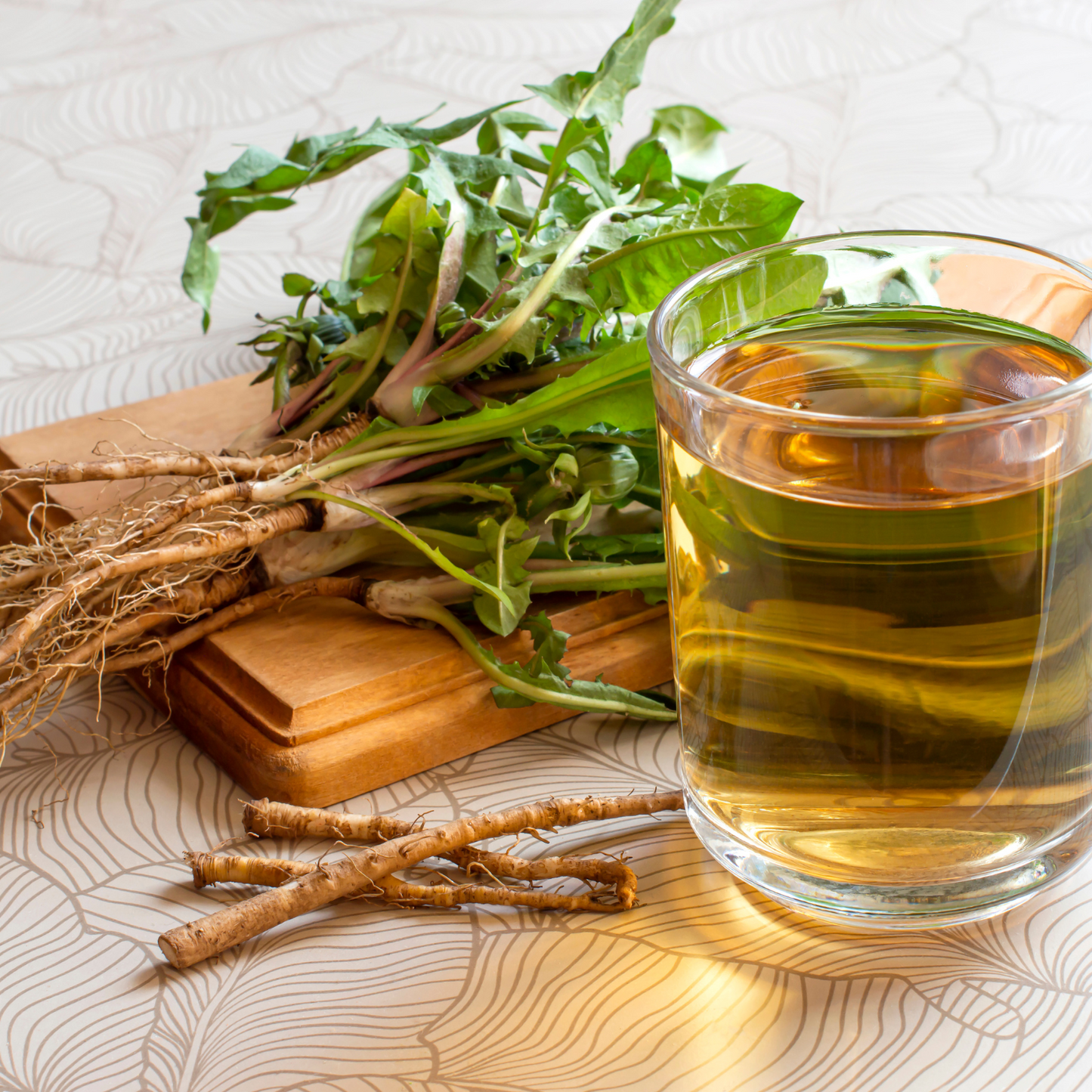 Witchy Pooh's Dandelion Root Loose Leaf Herbal Tea for Purification Rituals and Healing Ceremonies