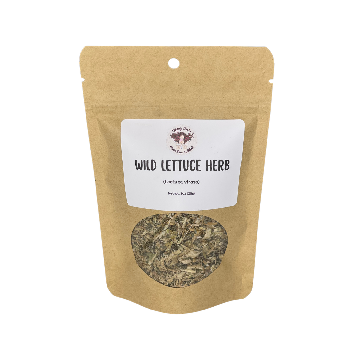 Witchy Pooh's Wild Lettuce Herb For Ritual to Egyptian God of Fertility, Min