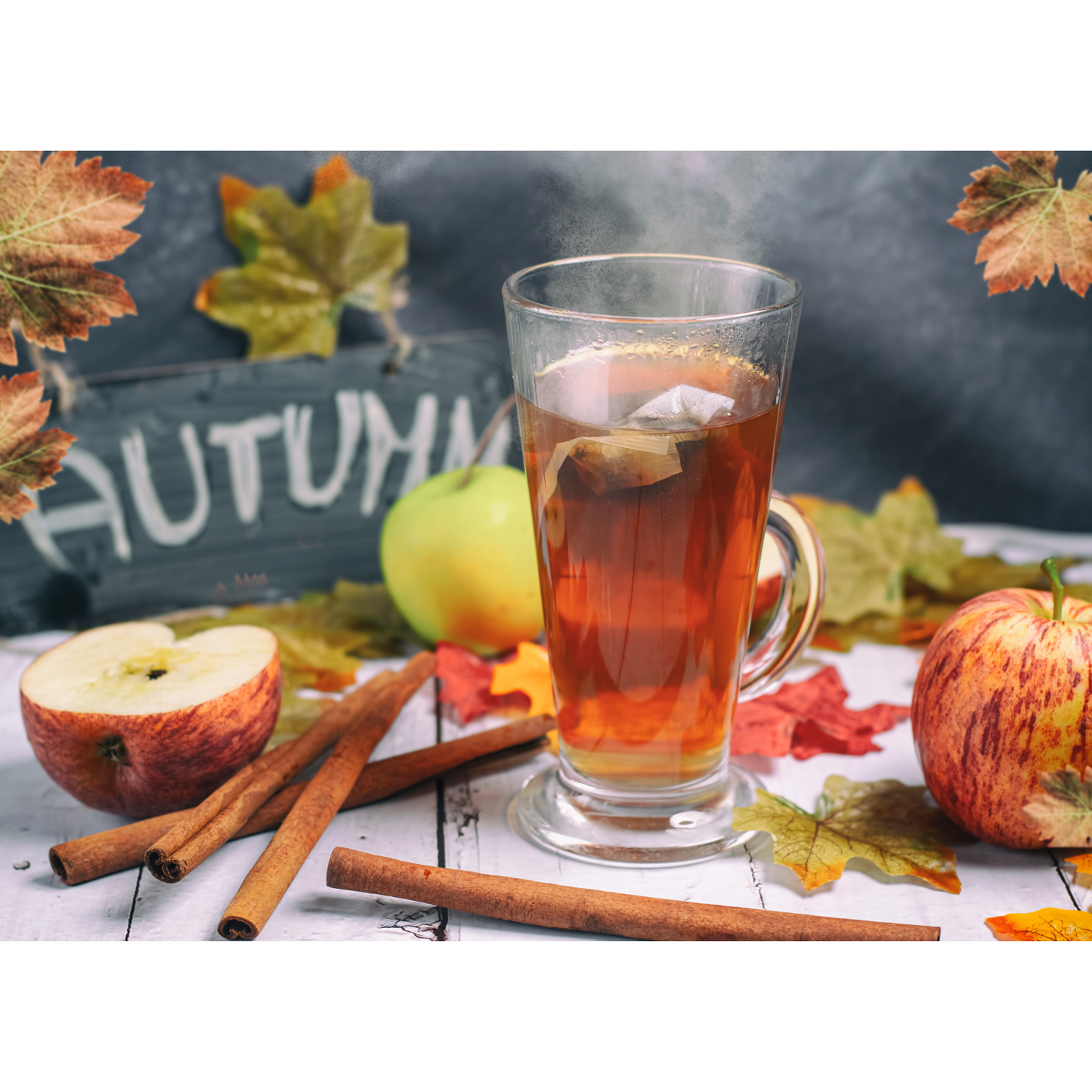 Witchy Pooh's Cinnamon Apple Snap! Loose Leaf Apple Fruit Rooibos Herbal Tea, Caffeine Free