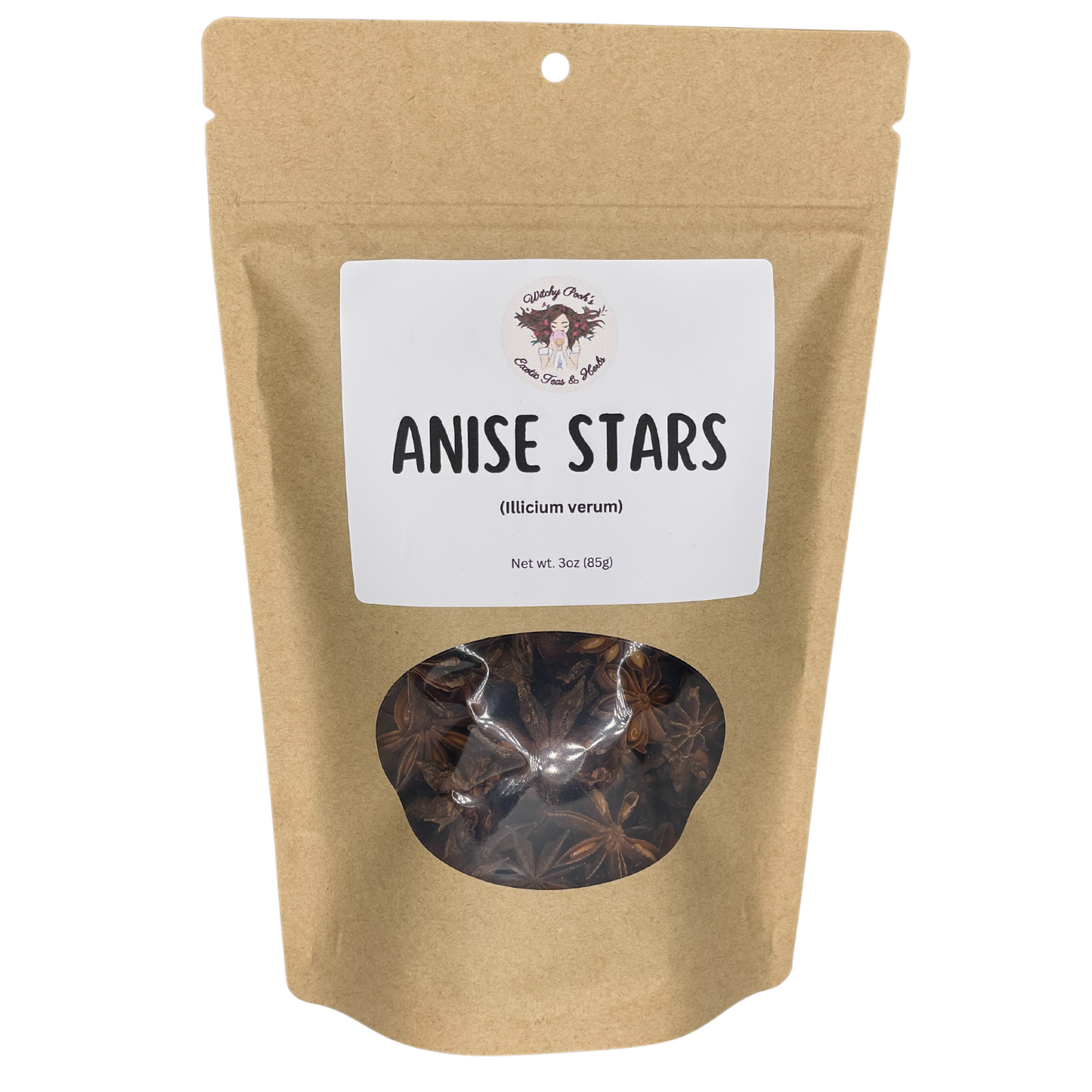 Witchy Pooh's Anise Stars Whole High Quality Strong Smell for Simmer Pots, Cooking and Ritual