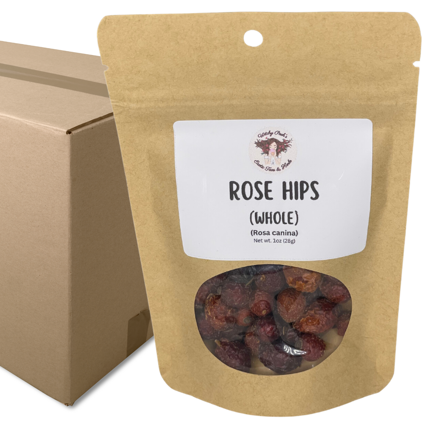 Witchy Pooh's Rose Hips Fruit Whole For Love Spells and Rituals, Simmer Pots, Tea and Cooking