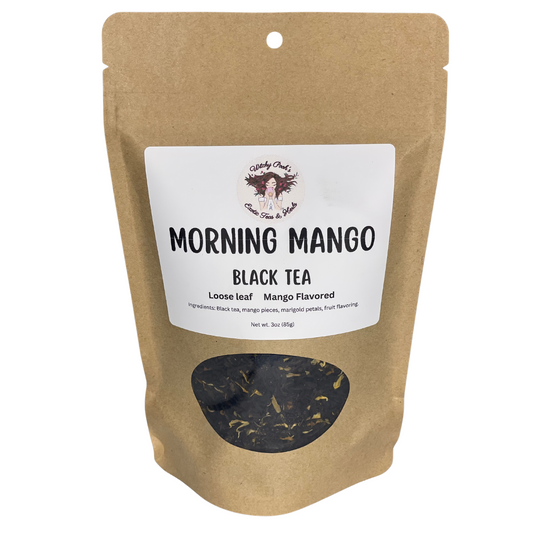 Witchy Pooh's Morning Mango Loose Leaf Mango Fruit Flavored Black Tea