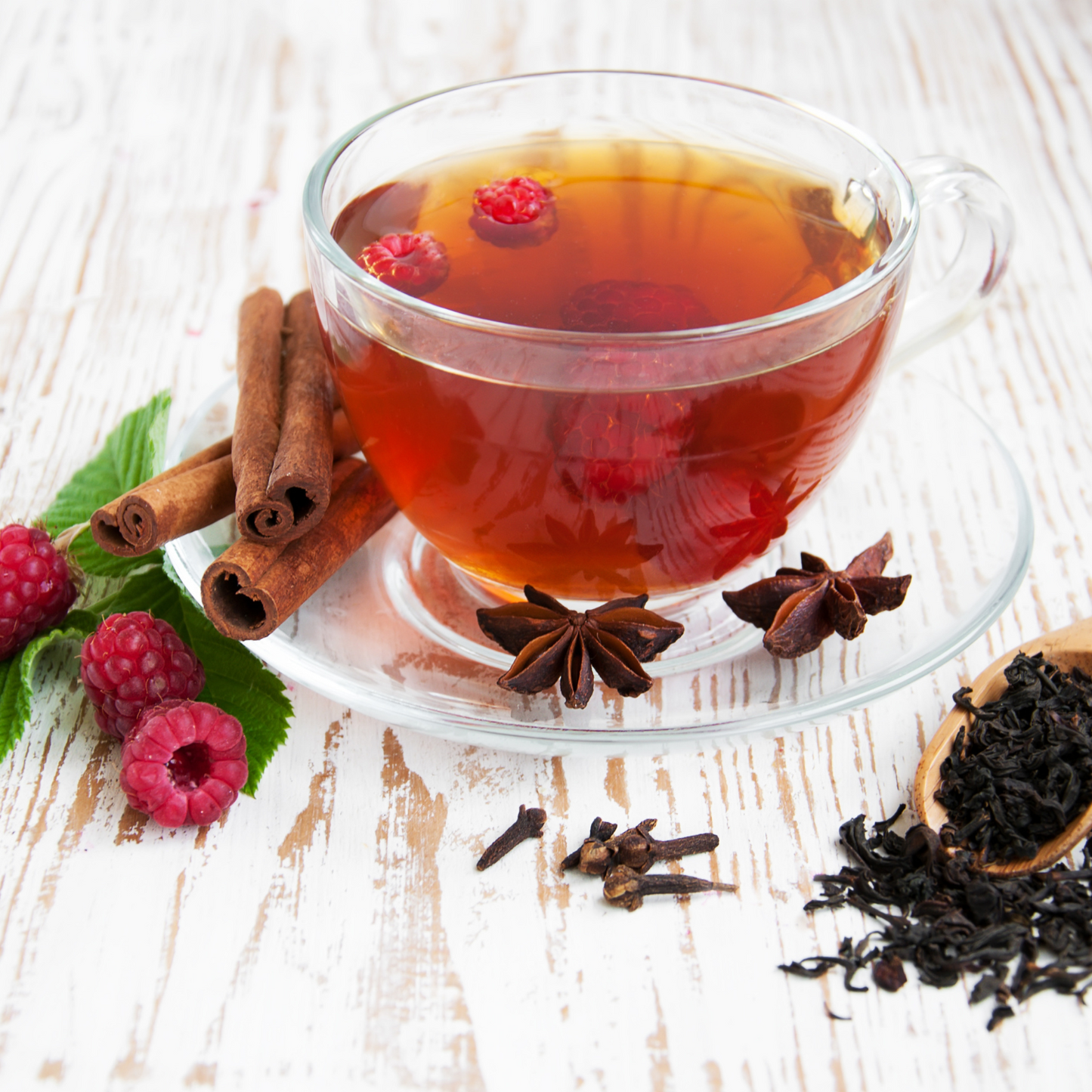 Witchy Pooh's Midnight Raspberry Loose Leaf Raspberry Flavored Black Tea