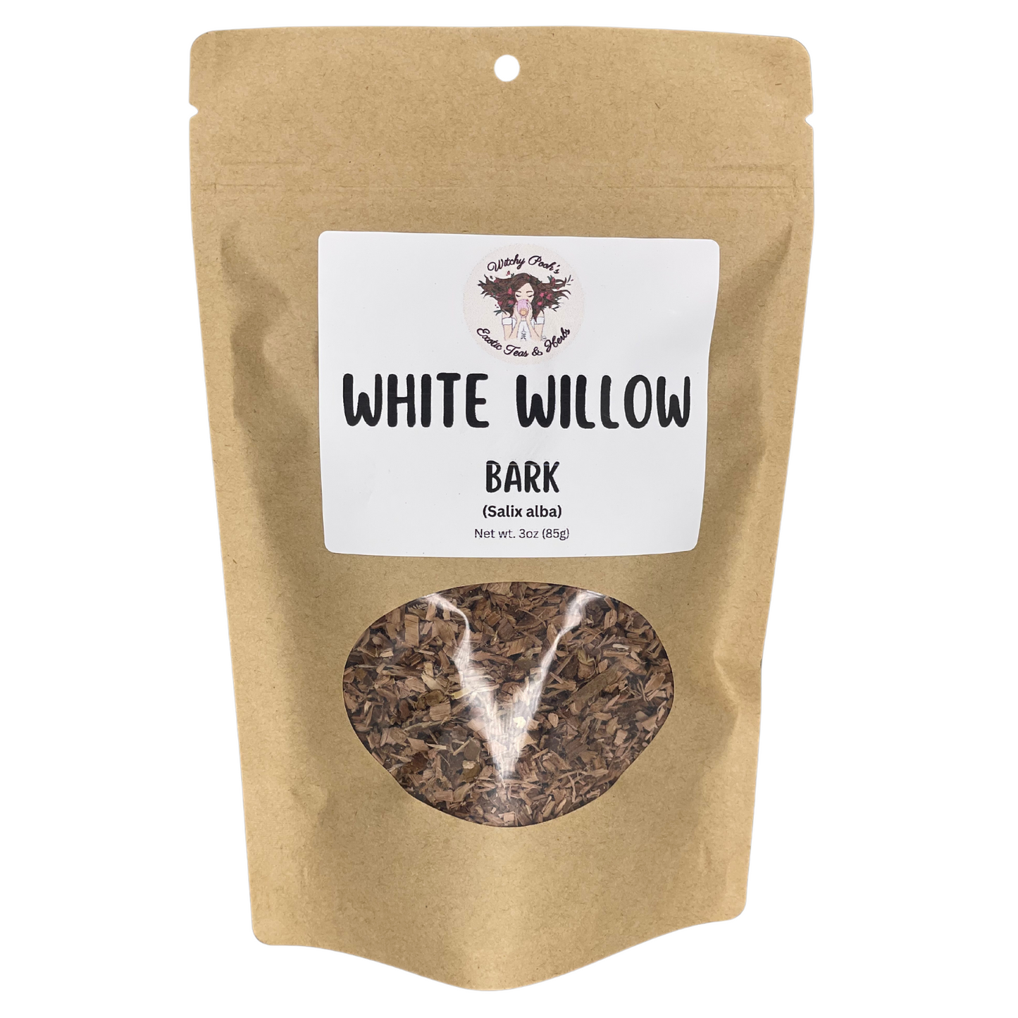 Witchy Pooh's White Willow Bark an Ancient Ally for Spiritual Exploration and Harmony