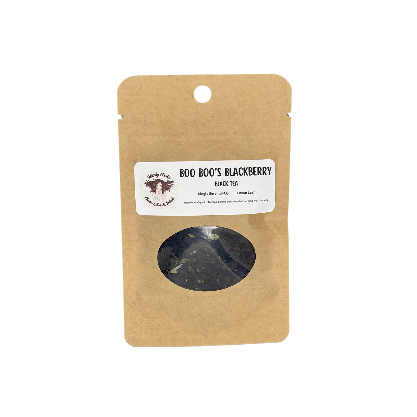 Witchy Pooh's Boo Boo's Blackberry Flavored Loose Leaf Black Tea