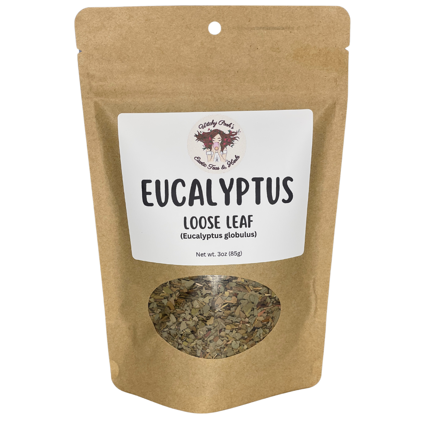 Witchy Pooh's Eucalyptus Loose Leaf for Simmer Pots, Bath and Ritual to Unveil the Spirit Within