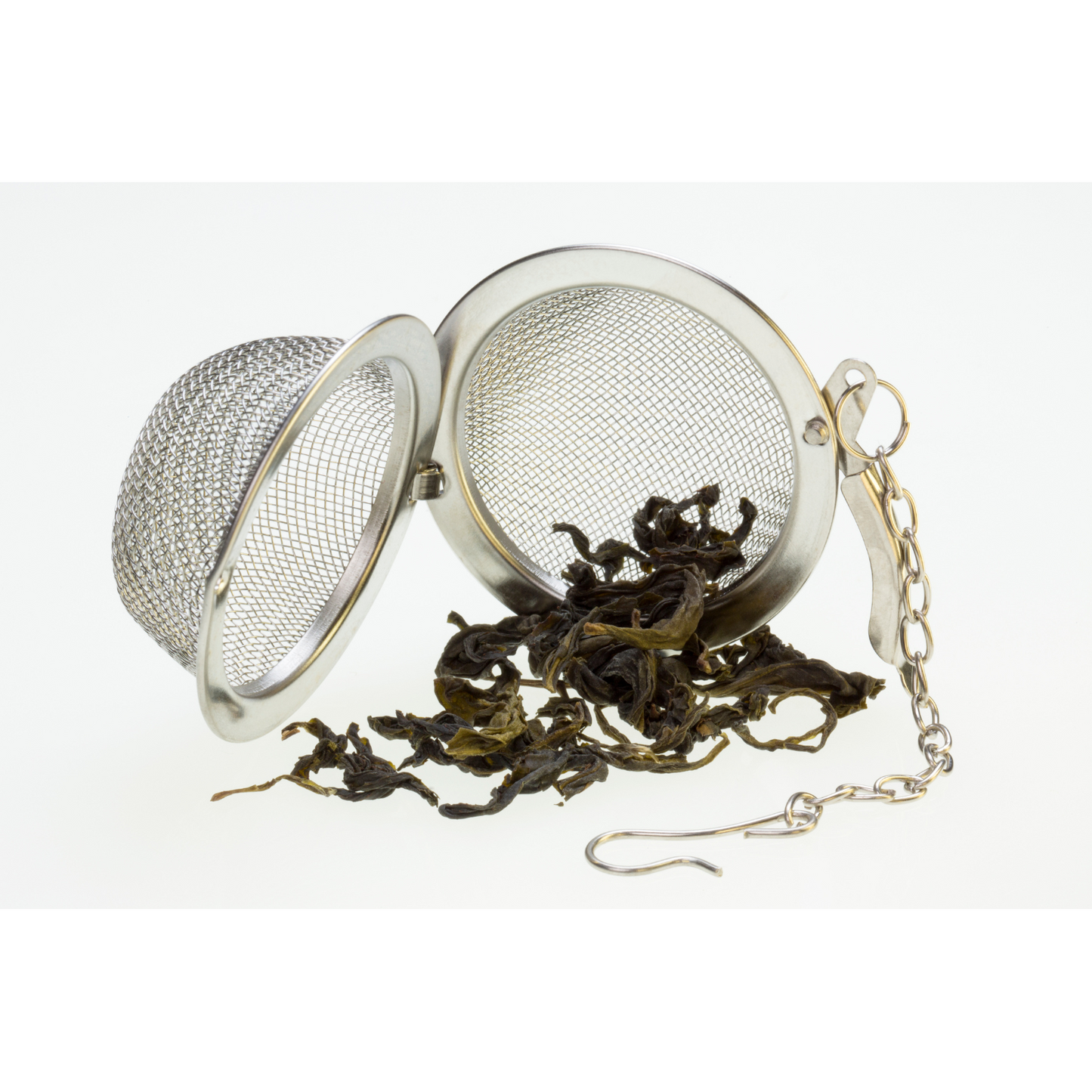 Witchy Pooh's Tea Infuser Mesh Ball for Brewing Loose Leaf Tea 1.5inch with FREE Wooden Spoon!