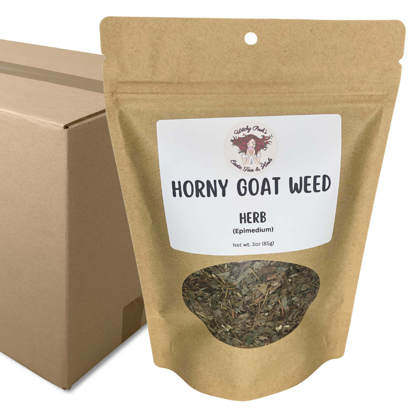 Witchy Pooh's Horny Goat Weed Herbal Tea For Love Spells, Charms and Ritual