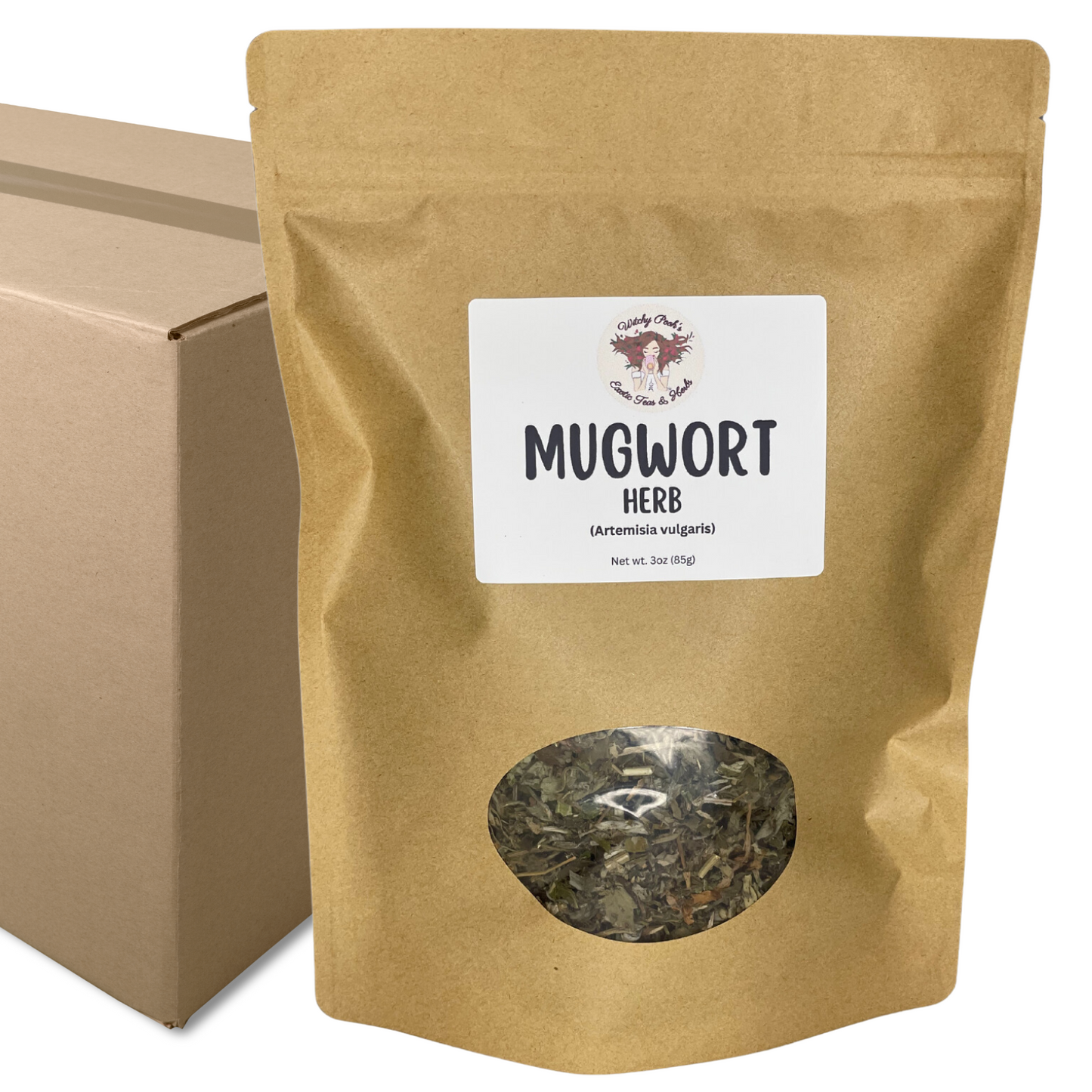 Witchy Pooh's Mugwort Herb For Ceremonial Practice Smudging Vivid Meditation to Connect with the Ancestors