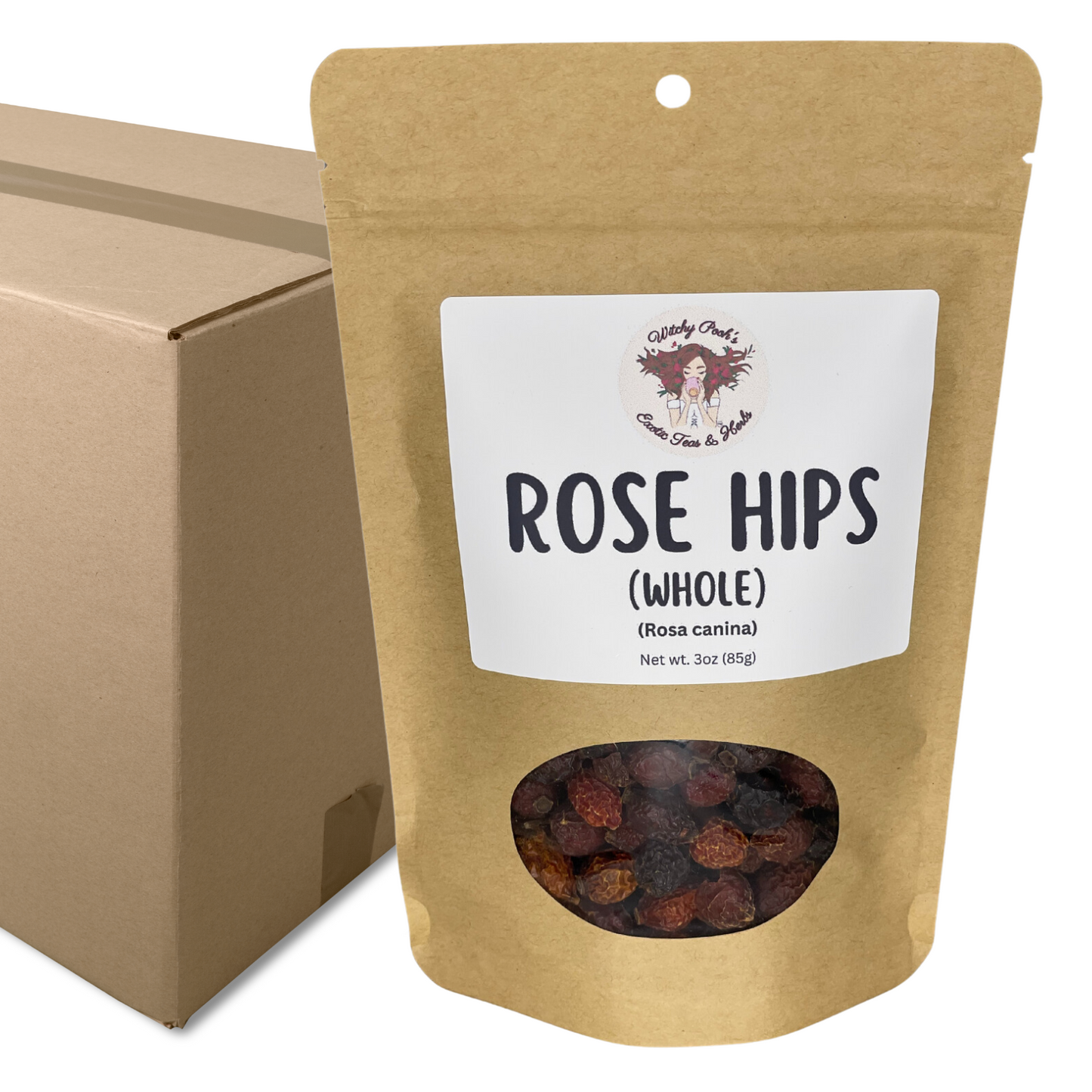 Witchy Pooh's Rose Hips Fruit Whole For Love Spells and Rituals, Simmer Pots, Tea and Cooking