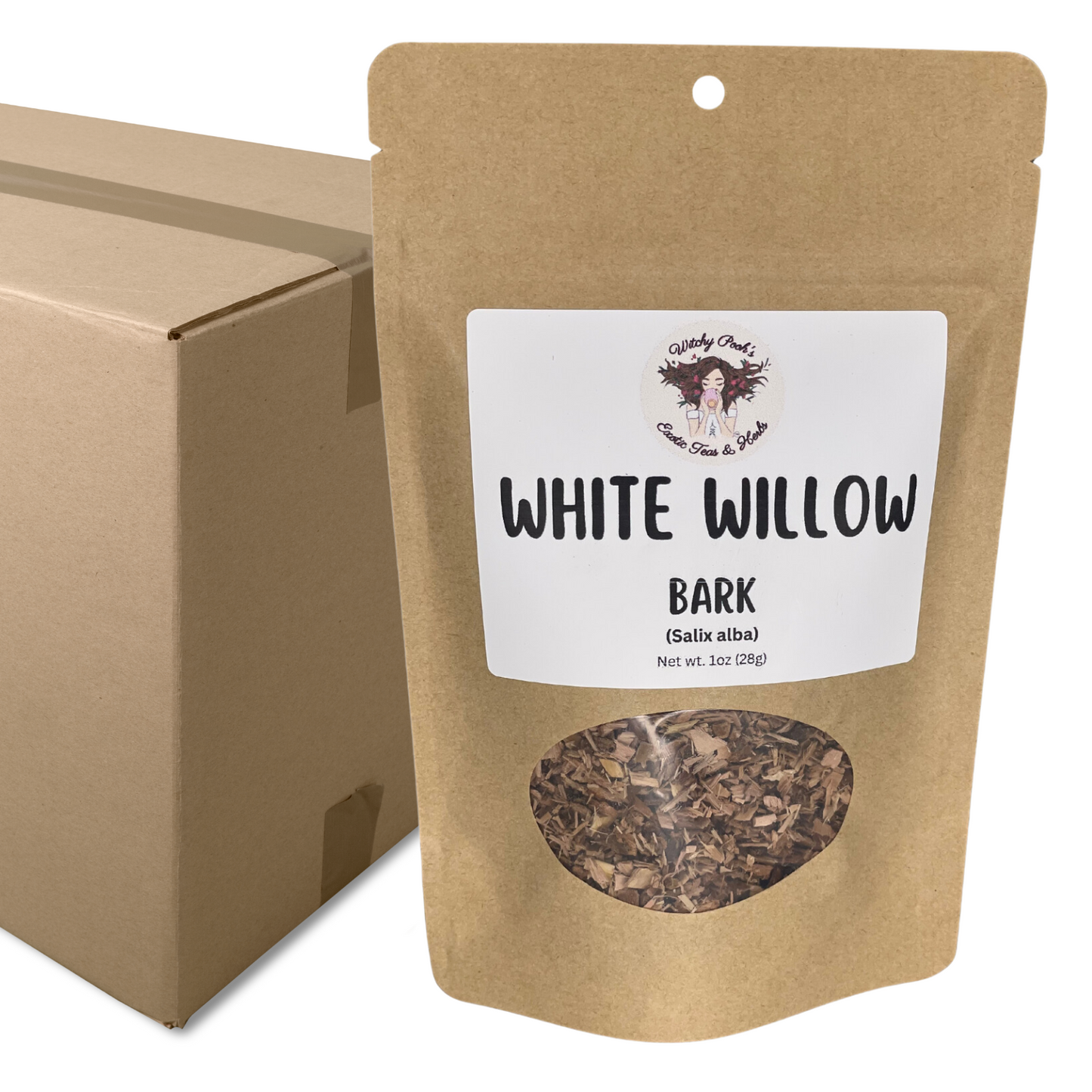 Witchy Pooh's White Willow Bark an Ancient Ally for Spiritual Exploration and Harmony