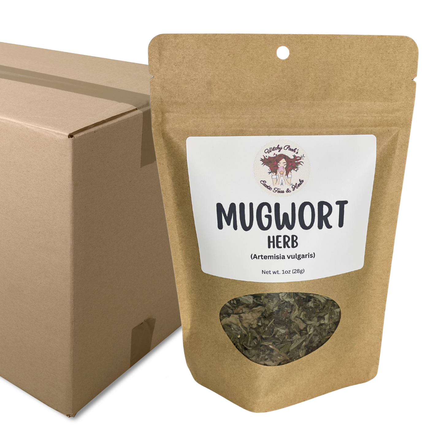 Witchy Pooh's Mugwort Herb For Ceremonial Practice Smudging Vivid Meditation to Connect with the Ancestors