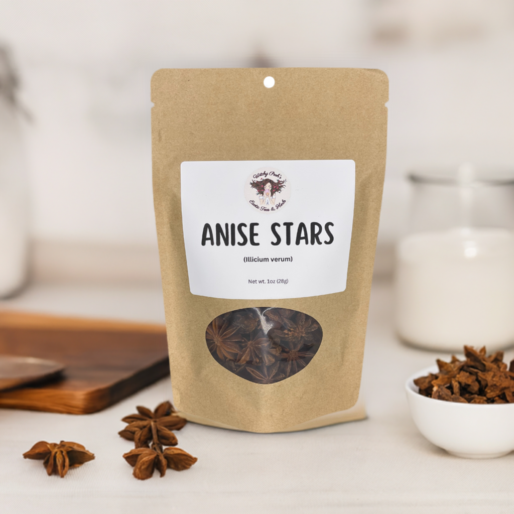 Witchy Pooh's Anise Stars Whole High Quality Strong Smell for Simmer Pots, Cooking and Ritual